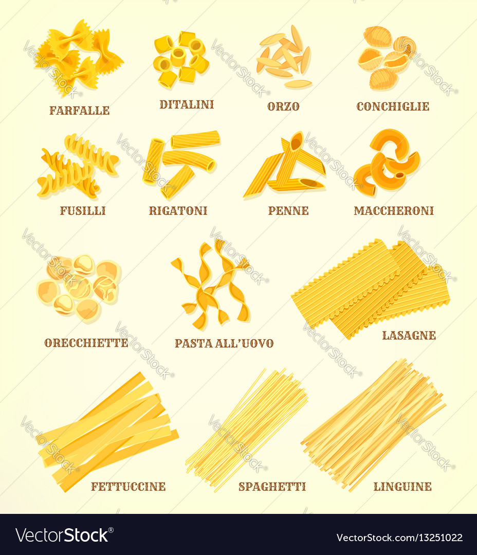 Detail Types Of Pasta With Images Nomer 16