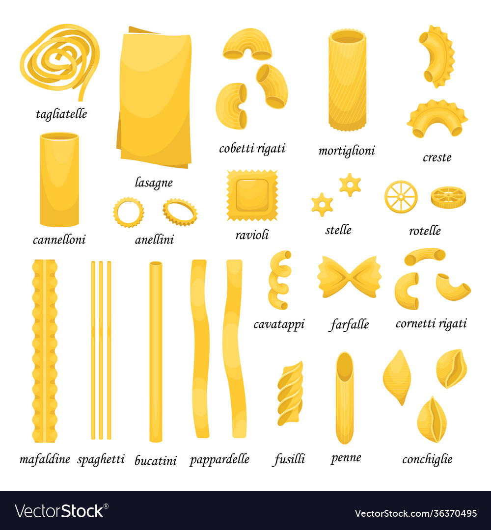 Detail Types Of Pasta With Images Nomer 9