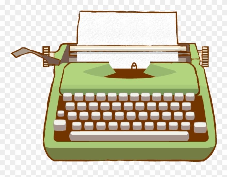 Detail Typewriter Clipart Nomer 4