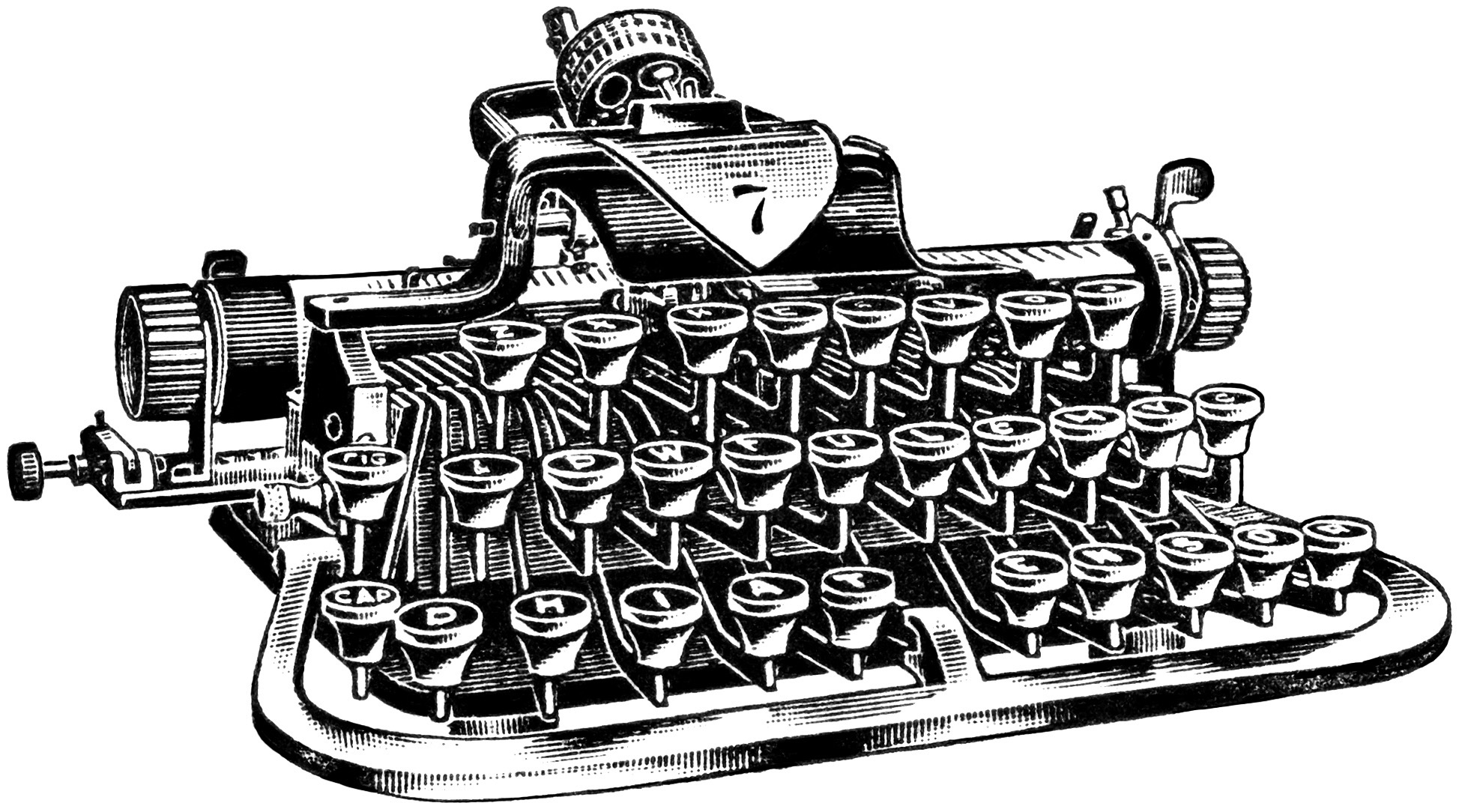 Detail Typewriter Clipart Nomer 41