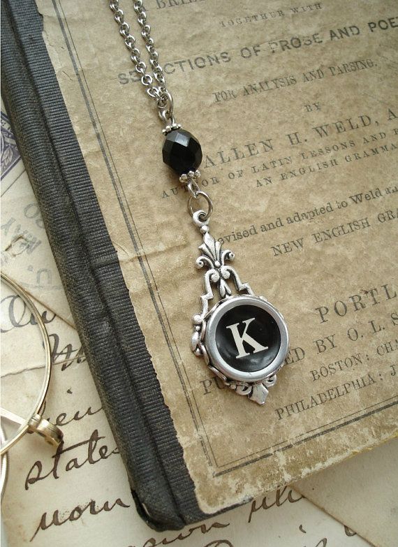 Detail Typewriter Key Jewelry Nomer 6