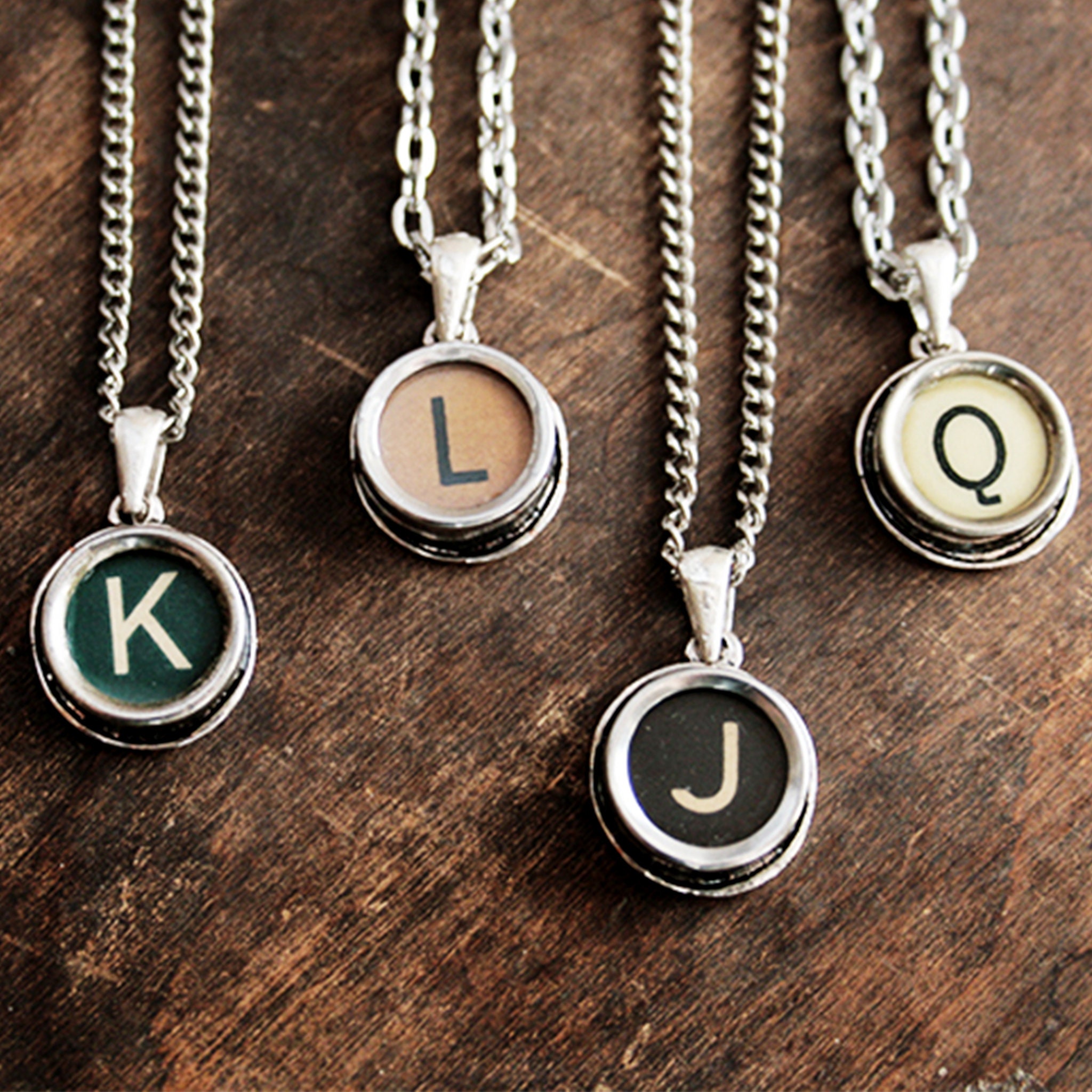 Detail Typewriter Key Jewelry Nomer 8