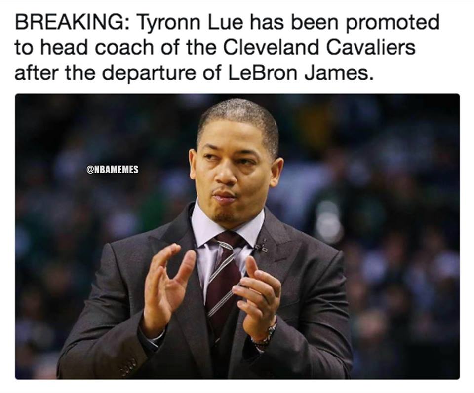 Tyronn Lue Meme - KibrisPDR