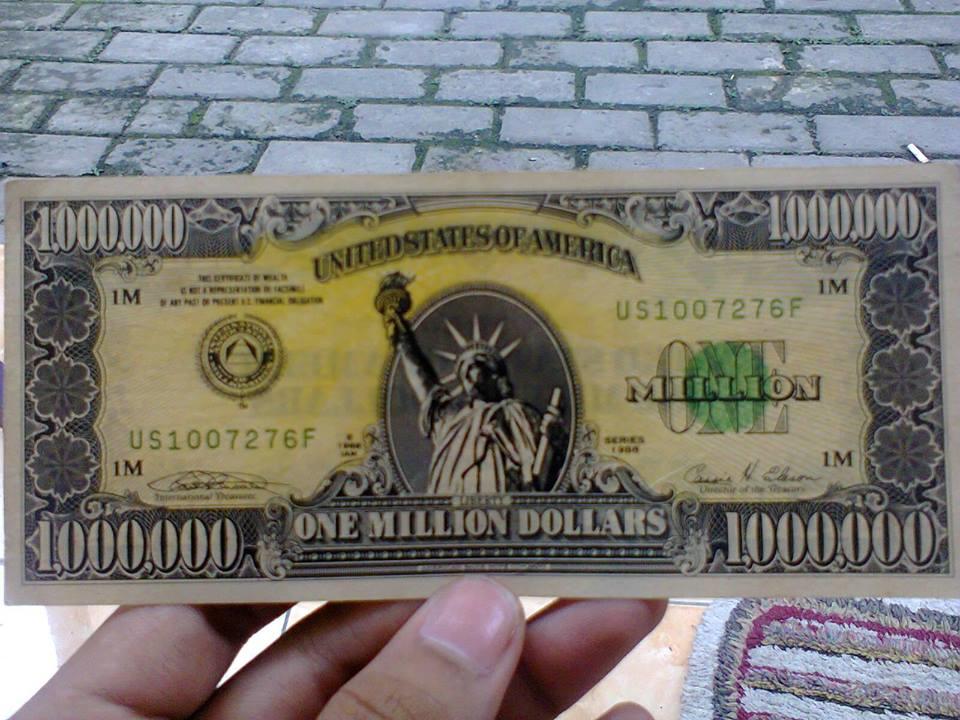 Detail Uang 1000 Dolar Amerika Nomer 16
