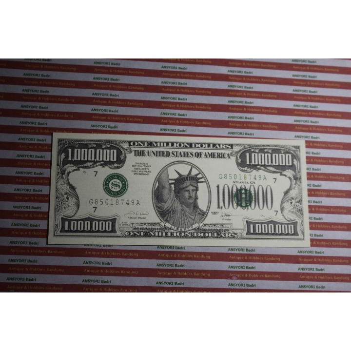 Detail Uang 1000 Dolar Amerika Nomer 30