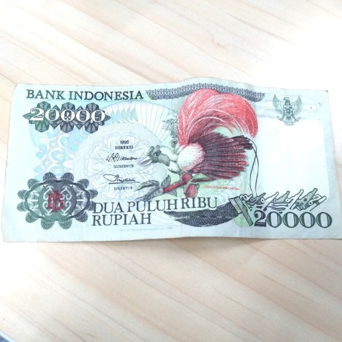 Detail Uang 20 Ribu Rupiah Nomer 22