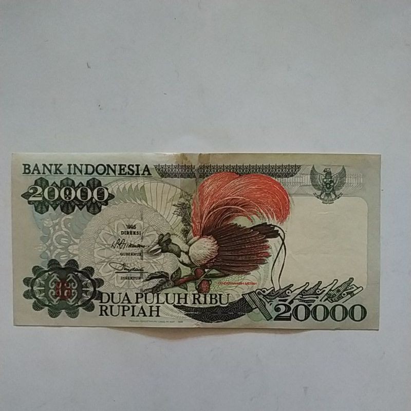 Detail Uang 20 Ribu Rupiah Nomer 24