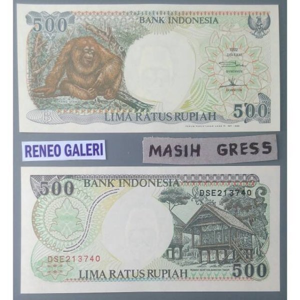 Detail Uang 500 Rupiah Gambar Monyet Nomer 12