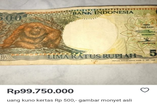 Detail Uang 500 Rupiah Gambar Monyet Nomer 3