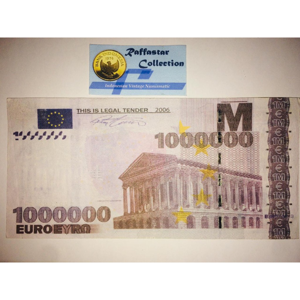 Detail Uang Euro Asli Nomer 20
