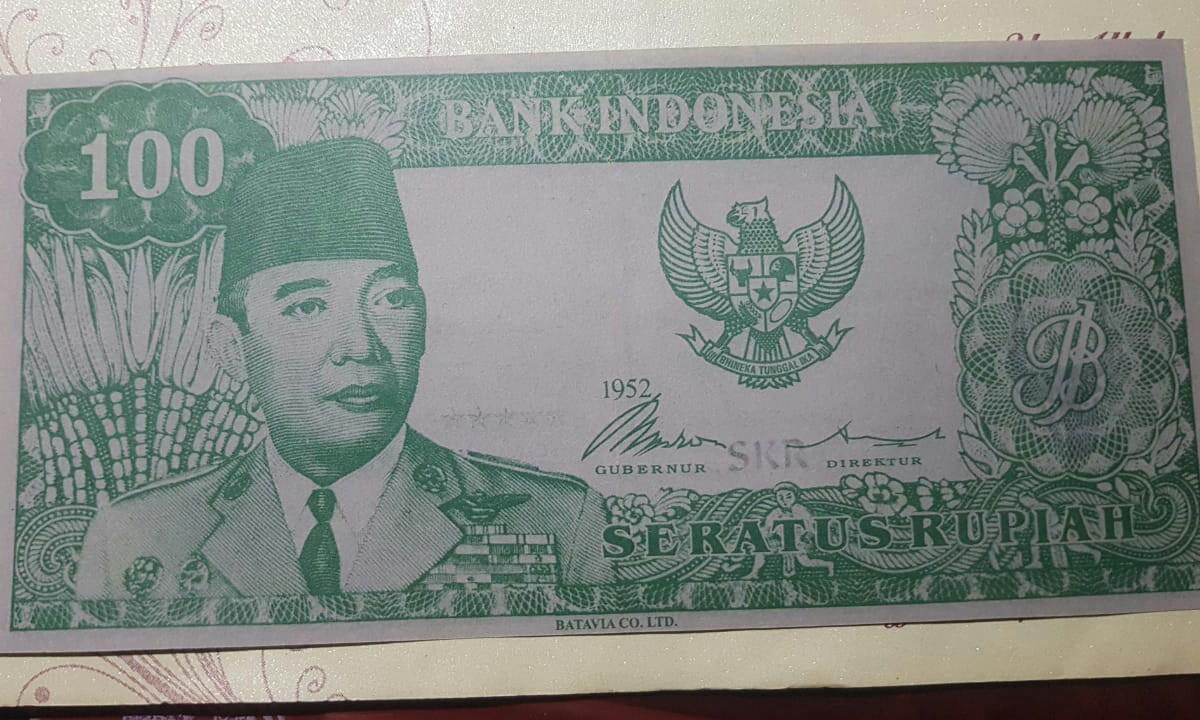 Download Uang Gambar Bung Karno Mahal Nomer 9