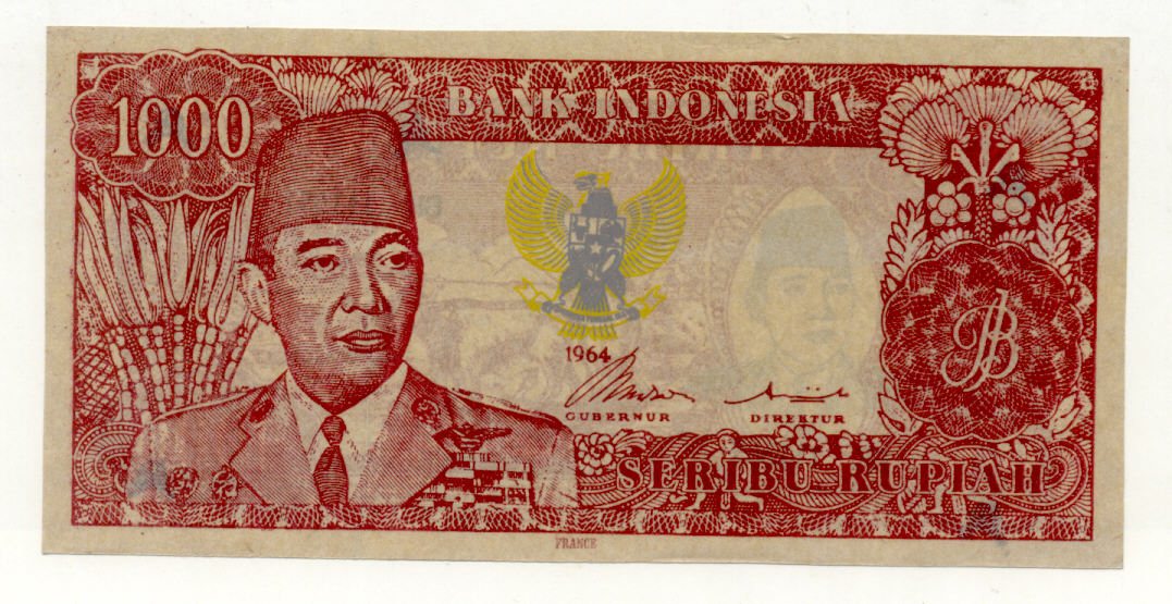 Detail Uang Gambar Bung Karno Mahal Nomer 3