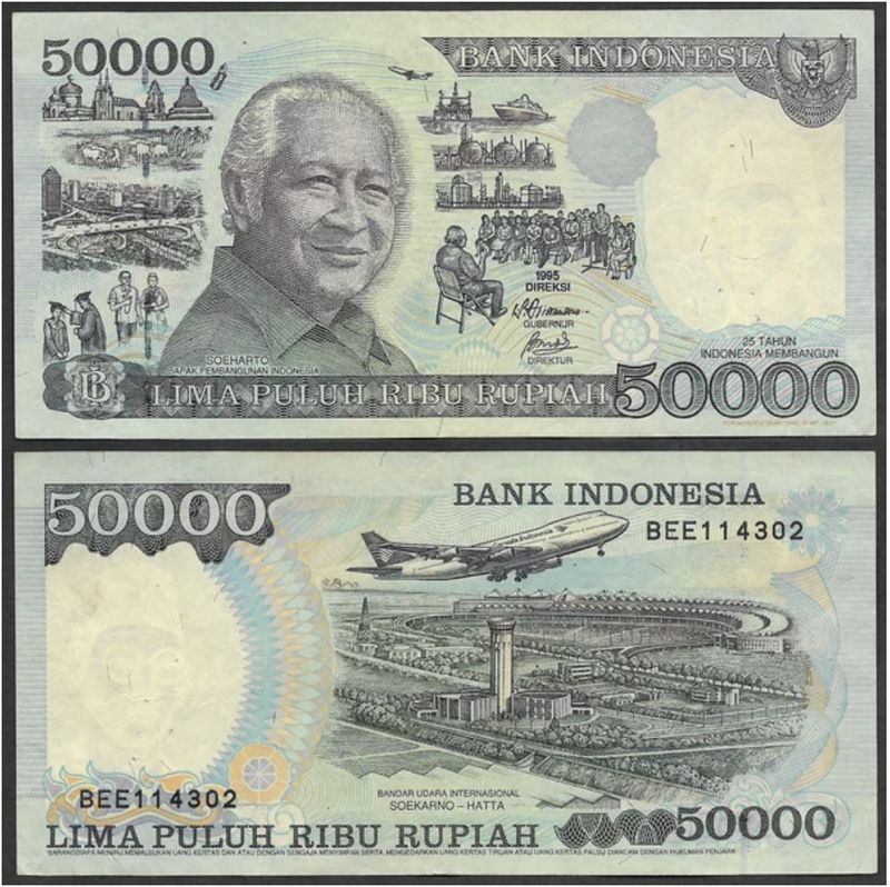 Detail Uang Gambar Soeharto Nomer 19