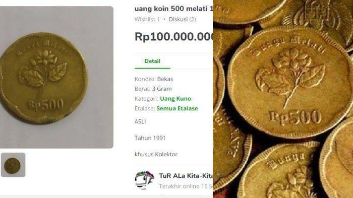 Detail Uang Koin 500 Gambar Melati Nomer 37