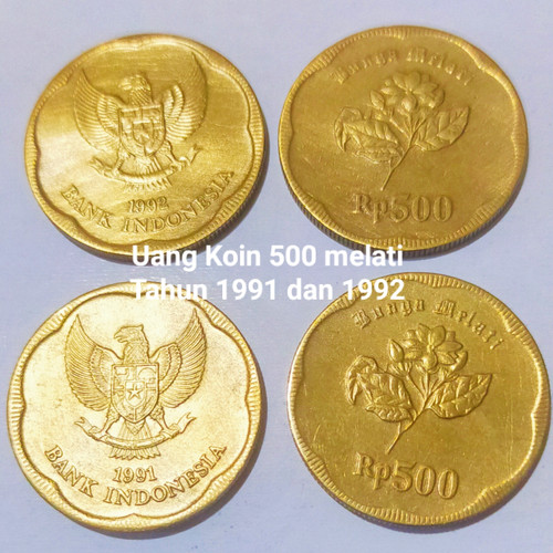 Detail Uang Koin 500 Gambar Melati Nomer 50