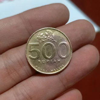Detail Uang Koin 500 Rupiah Gambar Bunga Melati Nomer 31