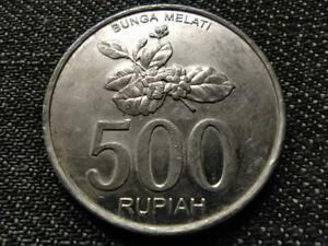 Detail Uang Koin 500 Rupiah Gambar Bunga Melati Nomer 45