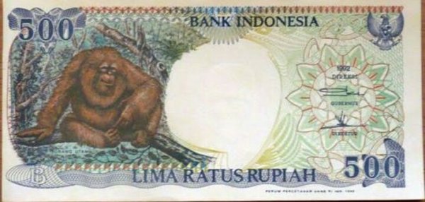 Detail Uang Lima Ratus Rupiah Gambar Monyet Uang Receh 5 Rupiah Nomer 20