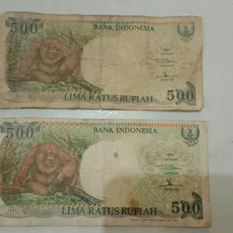 Detail Uang Lima Ratus Rupiah Gambar Monyet Uang Receh 5 Rupiah Nomer 28