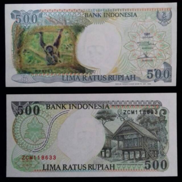 Detail Uang Lima Ratus Rupiah Gambar Monyet Uang Receh 5 Rupiah Nomer 8