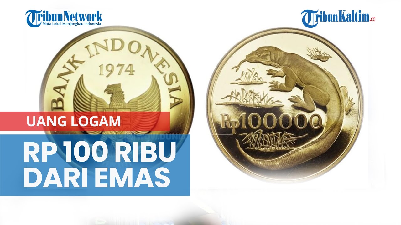 Detail Uang Logam 100 Ribu Gambar Komodo Nomer 9