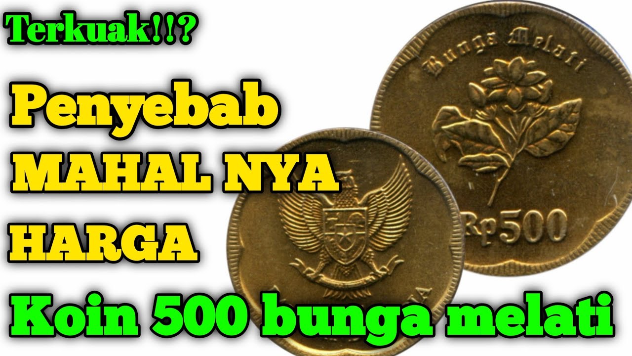 Detail Uang Logam 500 Gambar Melati Nomer 40