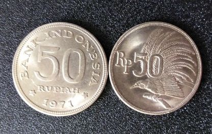 Detail Uang Logam Rupiah Nomer 35