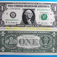 Detail Uang One Dollar Nomer 12