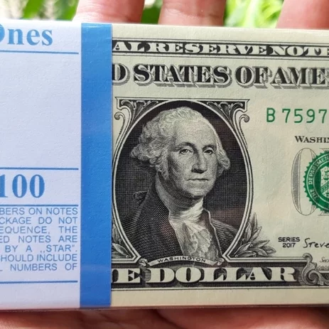 Detail Uang One Dollar Nomer 50