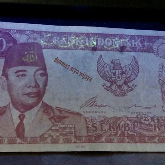 Detail Uang Seribu Gambar Soekarno Nomer 20