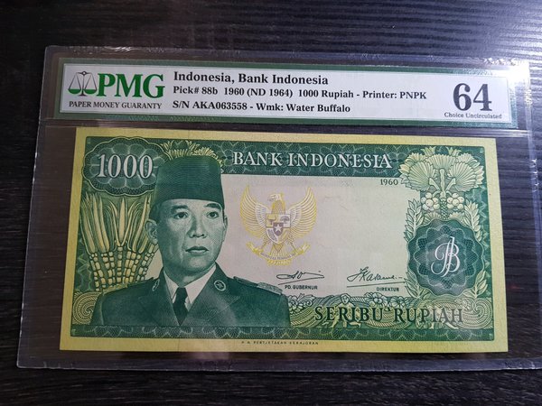 Detail Uang Seribu Gambar Soekarno Nomer 29