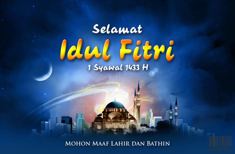 Detail Ucapan Idul Fitri 2018 Vector Nomer 30