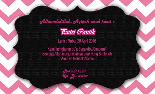 Detail Ucapan Terima Kasih Aqiqah Nomer 58