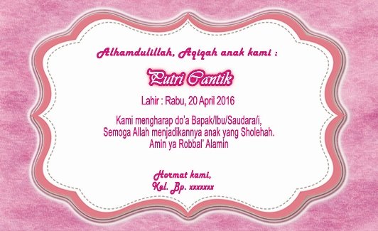 Detail Ucapan Terima Kasih Aqiqah Nomer 10