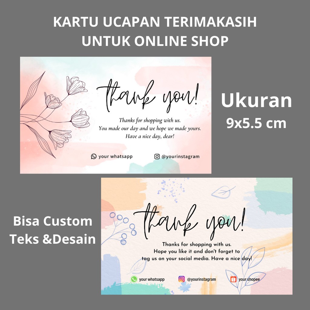 Detail Ucapan Terimakasih Olshop Nomer 8