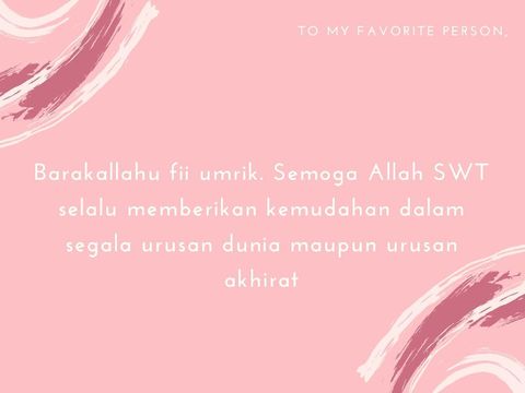 Detail Ucapan Ulang Tahun Muslimah Nomer 2