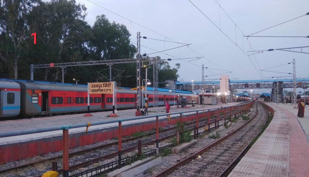 Detail Udaipur To Surat Train Nomer 38