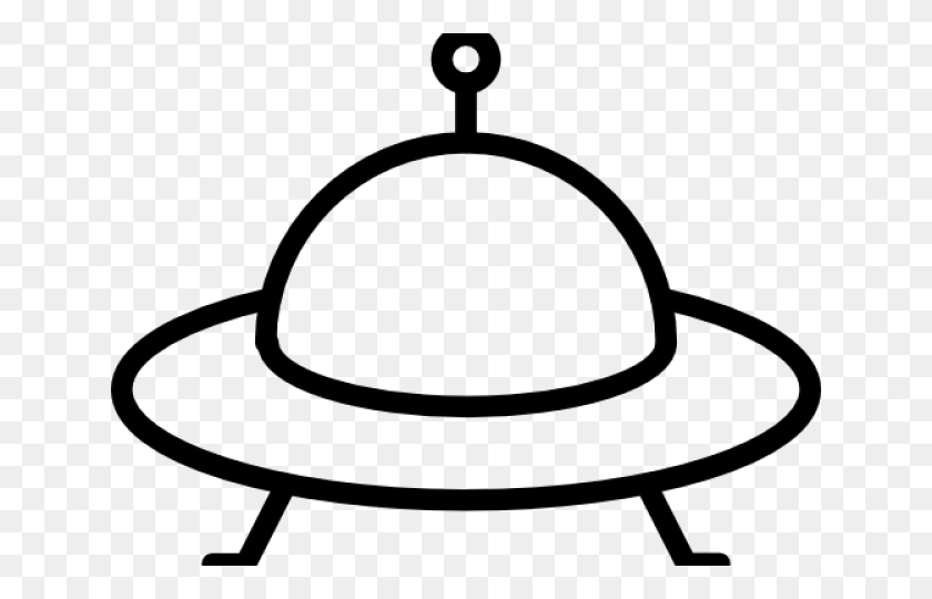 Detail Ufo Clipart Black And White Nomer 10