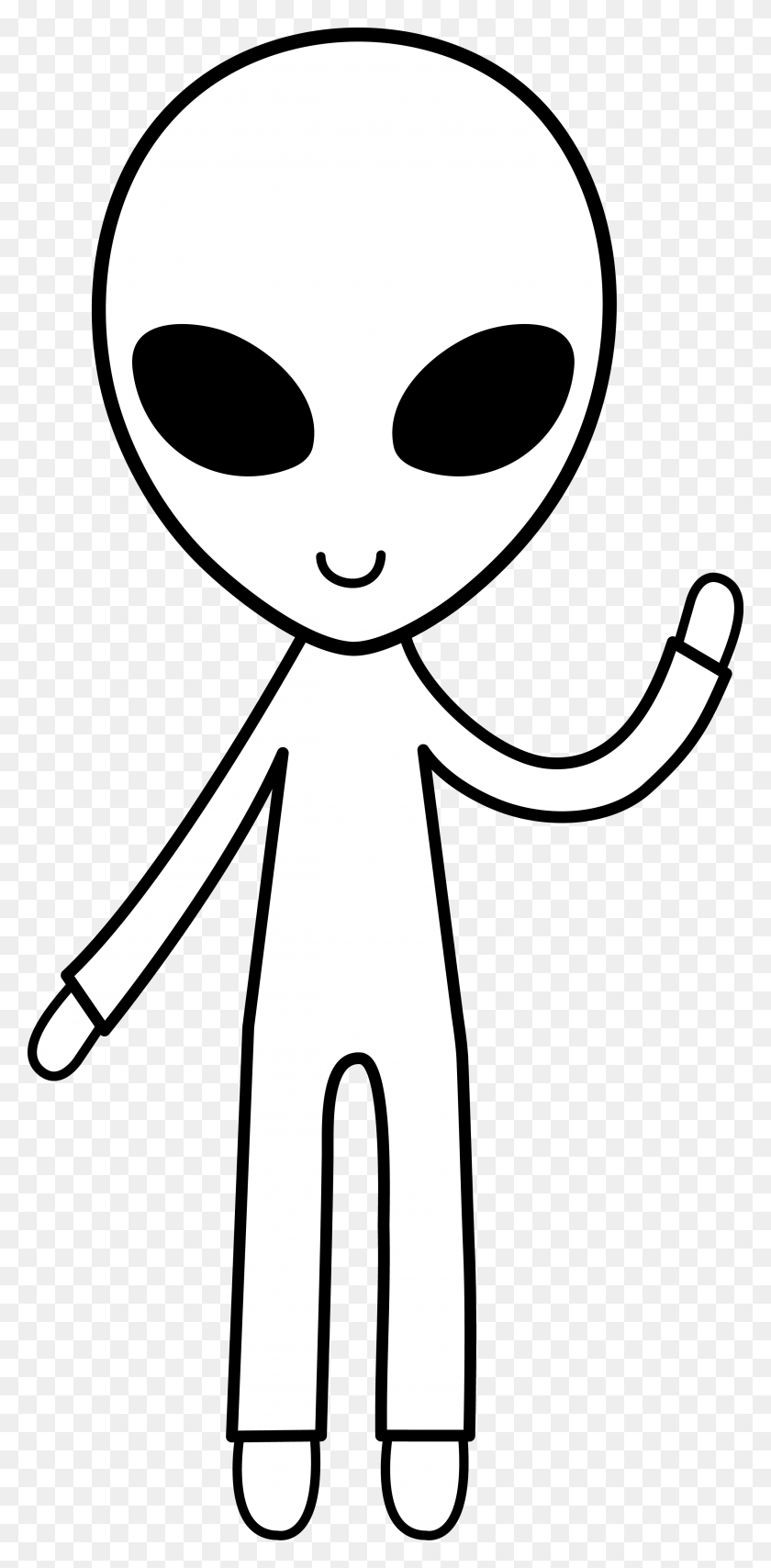 Detail Ufo Clipart Black And White Nomer 19