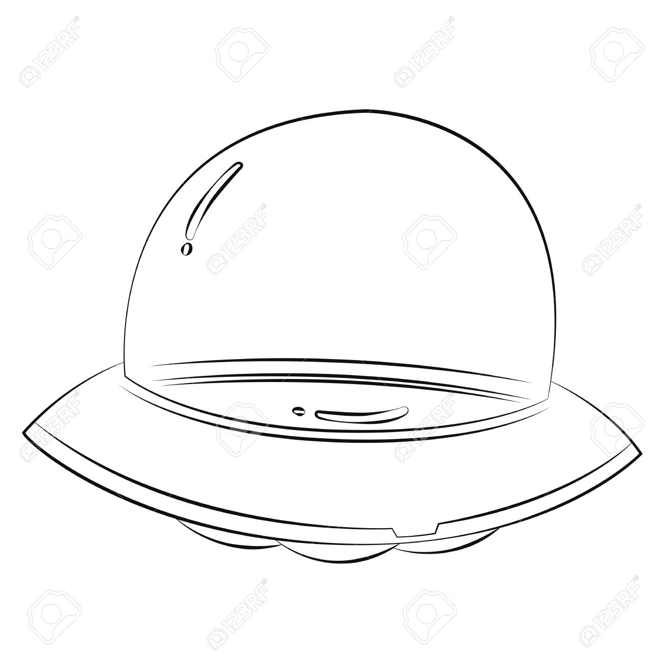 Detail Ufo Clipart Black And White Nomer 26