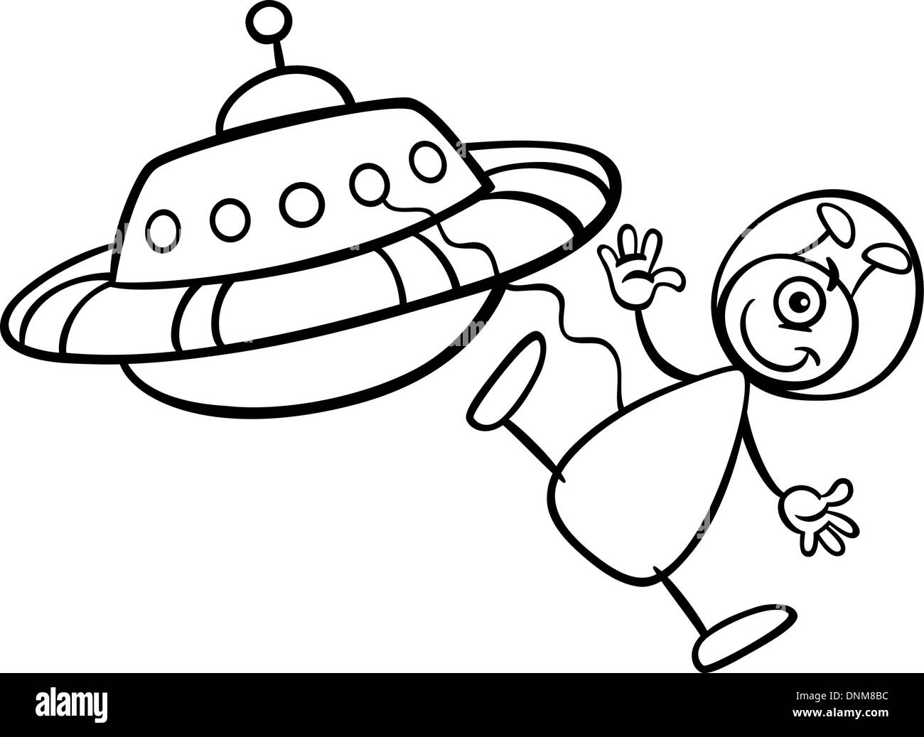 Detail Ufo Clipart Black And White Nomer 38