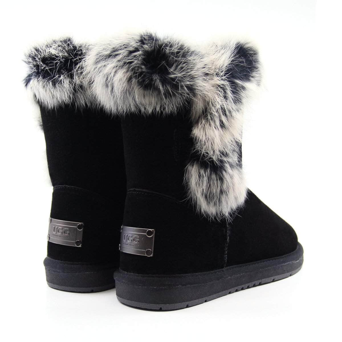 Detail Ugg Rabbit Fur Boots Nomer 10