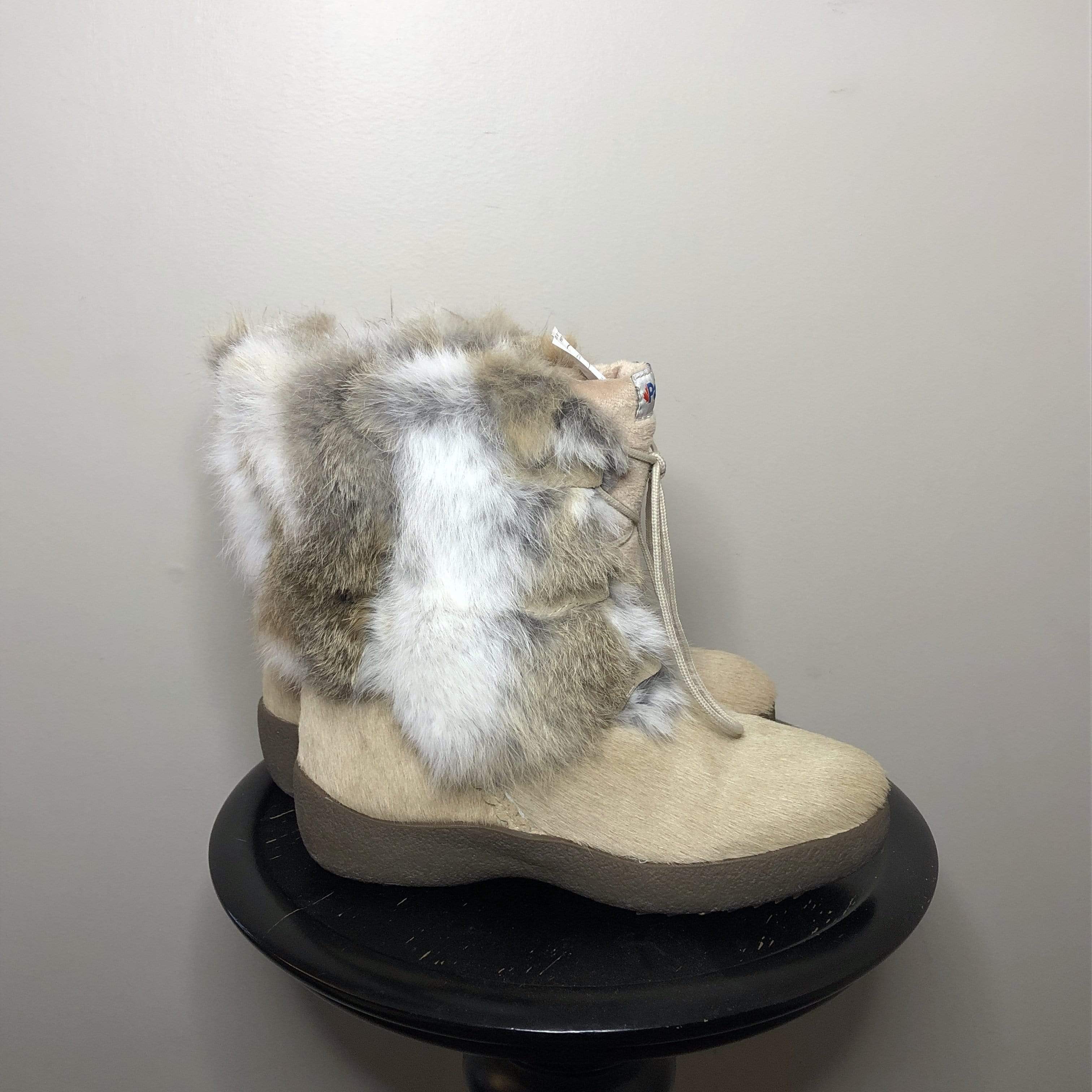 Detail Ugg Rabbit Fur Boots Nomer 37