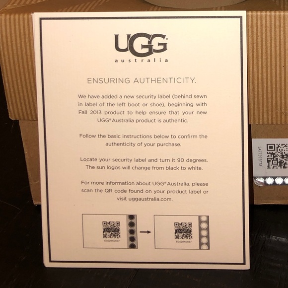 Detail Ugg Security Label 2019 Nomer 56