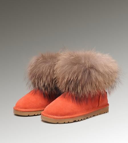 Detail Uggs Fox Fur Mini Nomer 9