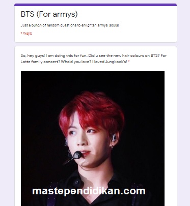 Detail Ujian Army Bts Docs Google Com Nomer 20