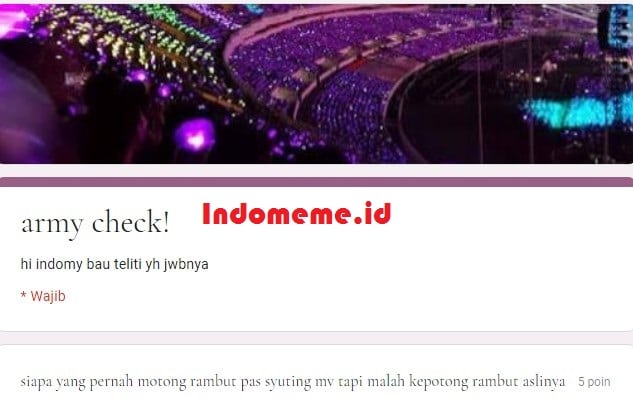 Detail Ujian Army Bts Docs Google Com Nomer 23