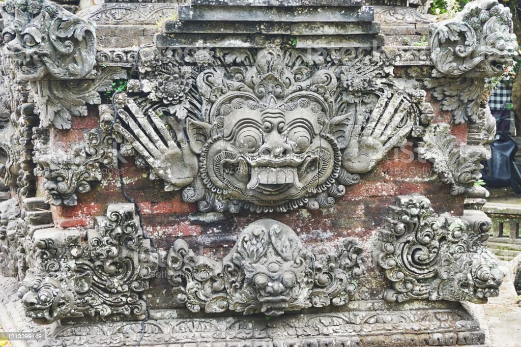 Detail Ukiran Bali Kuno Nomer 14