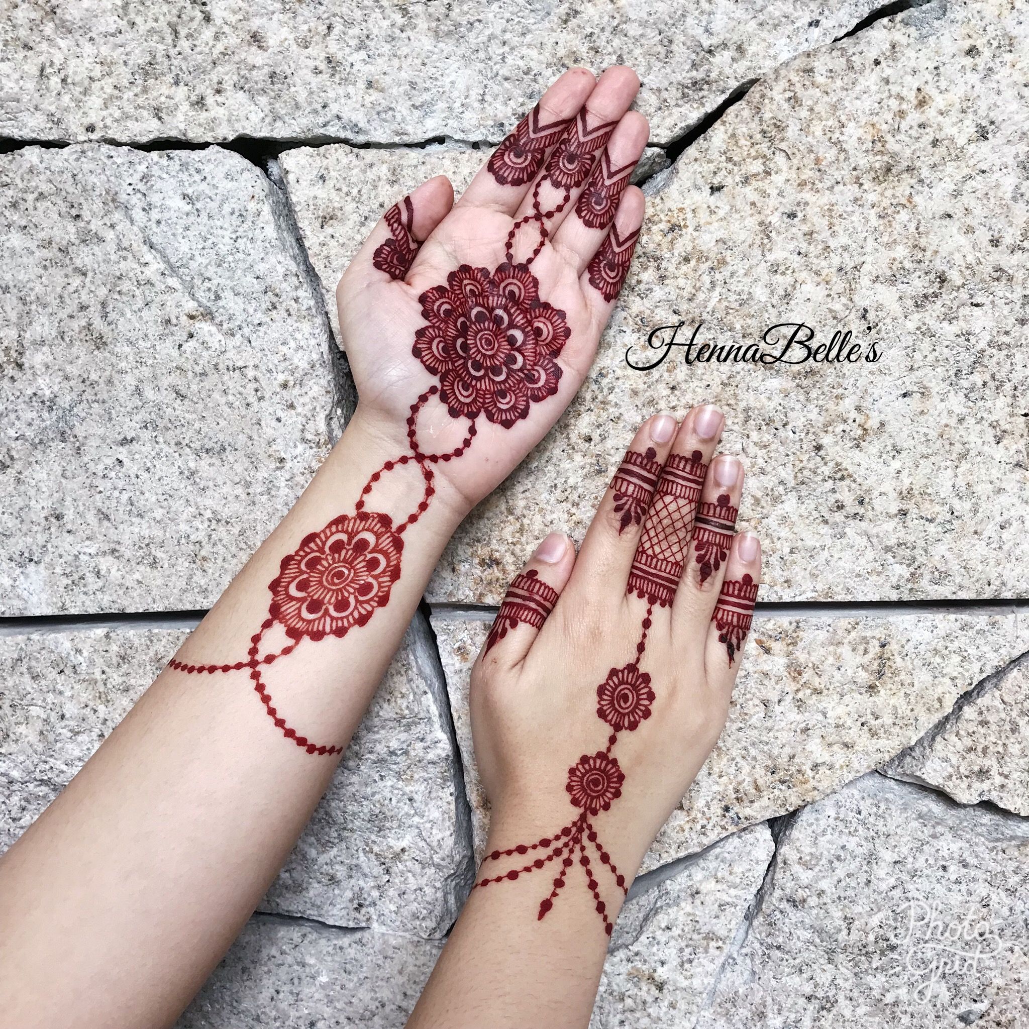 Detail Ukiran Henna Sederhana Nomer 32