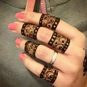 Detail Ukiran Henna Sederhana Nomer 39